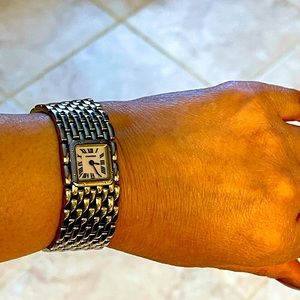 Cartier stainless steel elegant watch. 7 inch. Authentic!!!!